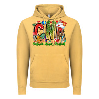 Vintage Mustard Christmas CNA Vintage Hoodie - CowhideDigitalArt