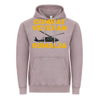 Vintage Zinc combat veteran mogadishu somalia Vintage Hoodie - linhVisuals