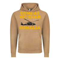 Vintage Camel combat veteran mogadishu somalia Vintage Hoodie - linhVisuals