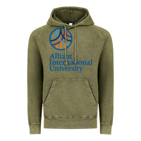 Vintage Olive alliant international university Vintage Hoodie - linhVisuals