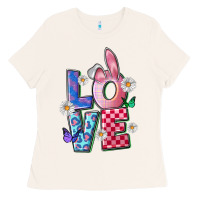 Bone easter love Ladies Tee - FaDigitalArtStudio