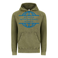 Vintage Olive atlanta international school Vintage Hoodie - linhVisuals