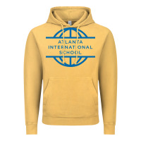 Vintage Mustard atlanta international school Vintage Hoodie - linhVisuals