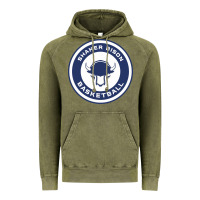 Vintage Olive shaker basket ball Vintage Hoodie - linhVisuals