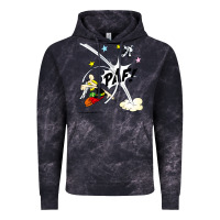 Cloud Black asterix and obelix Vintage Hoodie - linhVisuals