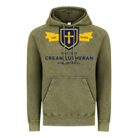 Vintage Olive crean lutheran high school Vintage Hoodie - linhVisuals