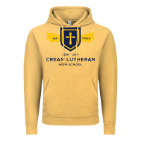 Vintage Mustard crean lutheran high school Vintage Hoodie - linhVisuals