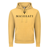 Vintage Mustard simple white trident symbol essential Vintage Hoodie - linhVisuals