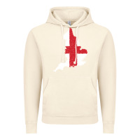 Vintage Artic england Flag Map Drawing Line Art Vintage Hoodie - linhVisuals