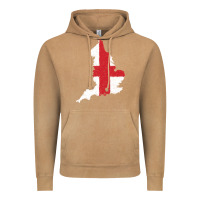 Vintage Camel england Flag Map Drawing Line Art Vintage Hoodie - linhVisuals