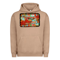 Pigment Burro christmas serape sunflower background Urban Hoodie - Jasminsmagicworld
