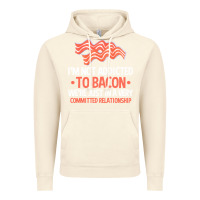 Vintage Artic bacon apparel t  shirt i'm not addicted to bacon we were just in a com Vintage Hoodie - linhVisuals