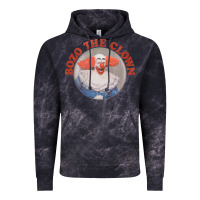 Cloud Black bozo the clown vintage style faded design ,  bozo Vintage Hoodie - linhVisuals