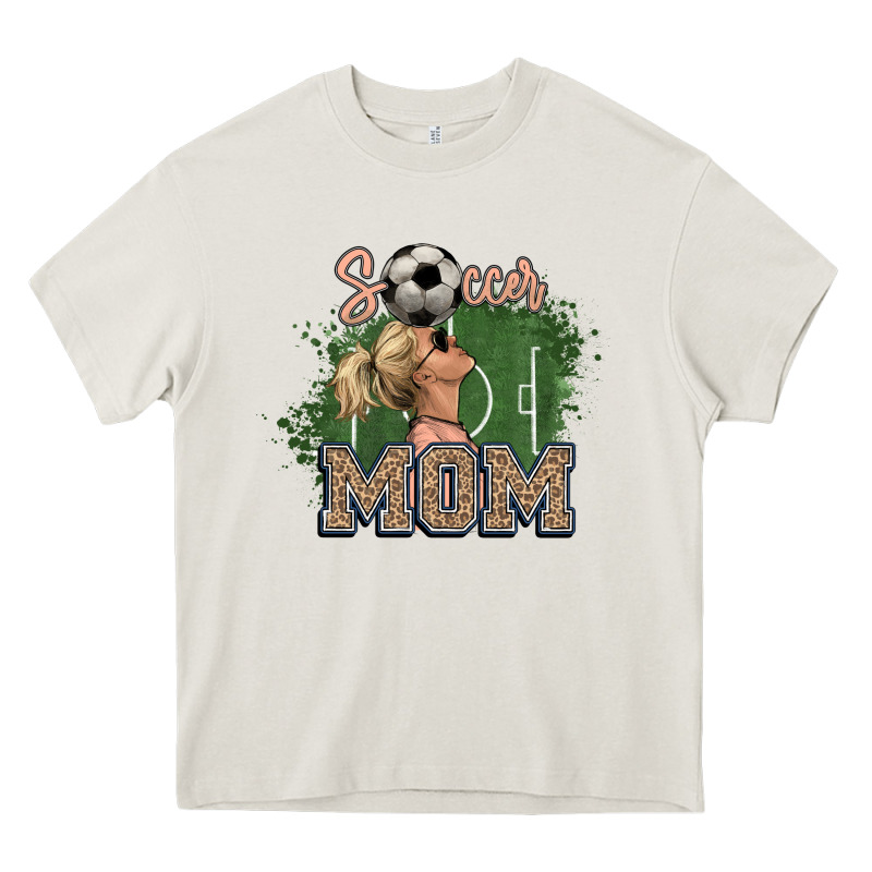 Soccer Mom Mother's Day Heavy Core Tee by HowdyJamesFarm | Teevron