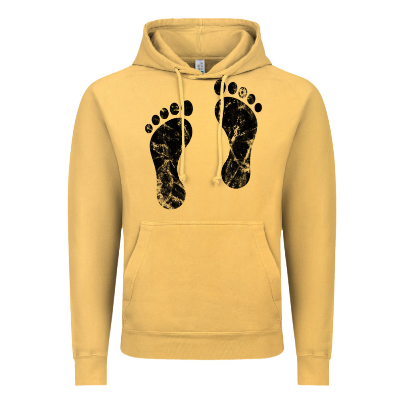 70's Footprints   Footprint Vintage Hoodie by linhVisuals | Teevron