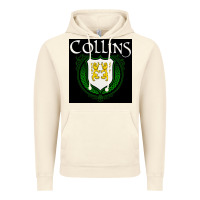 Vintage Artic collins family irish coat of arms Vintage Hoodie - linhVisuals