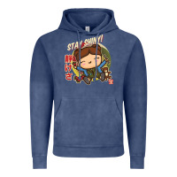 Vintage Denim kaylee kawaii Vintage Hoodie - linhVisuals