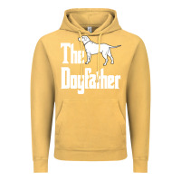 Vintage Mustard the dogfather Vintage Hoodie - linhVisuals