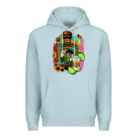 Blue Mist tequila and lime Premium Hoodie - Jasminsmagicworld