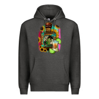 Charcoal Heather tequila and lime Premium Hoodie - Jasminsmagicworld
