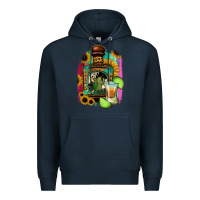 Navy tequila and lime Premium Hoodie - Jasminsmagicworld