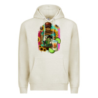 Oatmeal Heather tequila and lime Premium Hoodie - Jasminsmagicworld