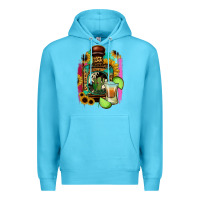 Ocean Blue tequila and lime Premium Hoodie - Jasminsmagicworld