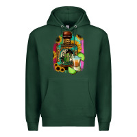 Sports Green tequila and lime Premium Hoodie - Jasminsmagicworld