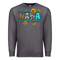 Charcoal Heather being nana makes my life complete Premium Sweatshirt - RanaPortraitStore