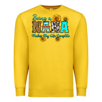 Lemon being nana makes my life complete Premium Sweatshirt - RanaPortraitStore