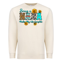 Sandshell being nana makes my life complete Premium Sweatshirt - RanaPortraitStore