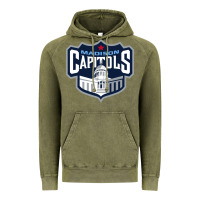 Vintage Olive madison capitols Vintage Hoodie - linhVisuals