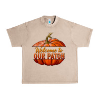 French Oak welcome to our patch Urban Heavy Tee - BundleAndBundleShop