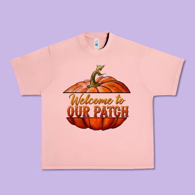 Welcome To Our Patch Urban Heavy Tee Designed By Bundleandbundleshop