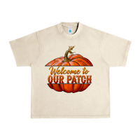 Sandshell welcome to our patch Urban Heavy Tee - BundleAndBundleShop