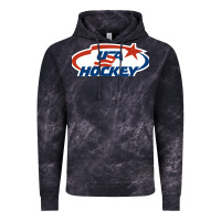 Cloud Black usa hockey Vintage Hoodie - linhVisuals