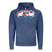 Vintage Denim usa hockey Vintage Hoodie - linhVisuals
