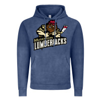 Vintage Denim muskegon lumberjacks dc143c Vintage Hoodie - linhVisuals