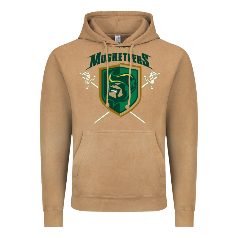 Sioux City Musketeers Vintage Hoodie by linhVisuals | Teevron