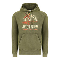 Vintage Olive Jason Aldean Vintage Hoodie - linhVisuals