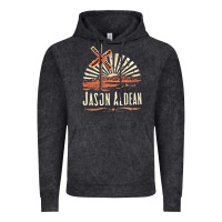 Vintage Black Jason Aldean Vintage Hoodie - linhVisuals