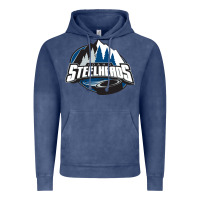 Vintage Denim idaho steelheads mountain Vintage Hoodie - linhVisuals