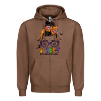 Chestnut spooky mama Zipper Hoodie - JahusDesignShop