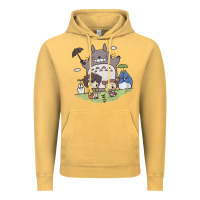 Vintage Mustard totorooo tshirt Vintage Hoodie - linhVisuals
