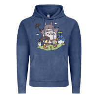 Vintage Denim totorooo tshirt Vintage Hoodie - linhVisuals
