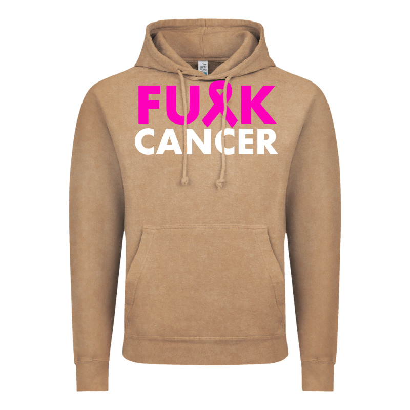 Fck Cancer Vintage Hoodie by linhVisuals | Teevron