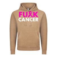 Vintage Coffee fck cancer Vintage Hoodie - linhVisuals