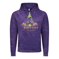Cloud Purple bigfoot t  shirt bigfoot take me away t  shirt Vintage Hoodie - linhVisuals