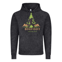 Vintage Black bigfoot t  shirt bigfoot take me away t  shirt Vintage Hoodie - linhVisuals