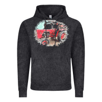 Vintage Black tractor t  shirt tractor t  shirt Vintage Hoodie - linhVisuals